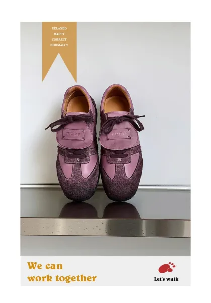 Design FOCP Purple Glitter Panel Sneakers - 7