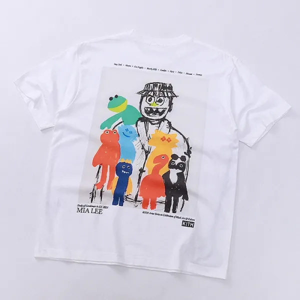 Kith x Marvel Gambit Super Heroes Graphic T-Shirt White - 19