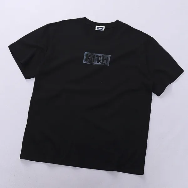 Kith Box Logo Black T-Shirt - 1