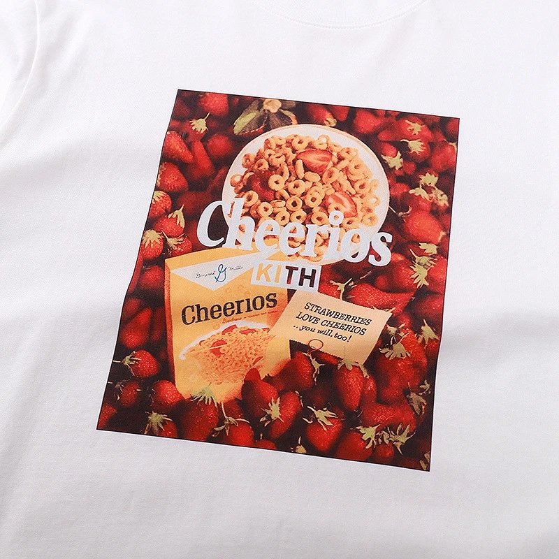Kith x Cheerios Graphic Print White T-Shirt - 26