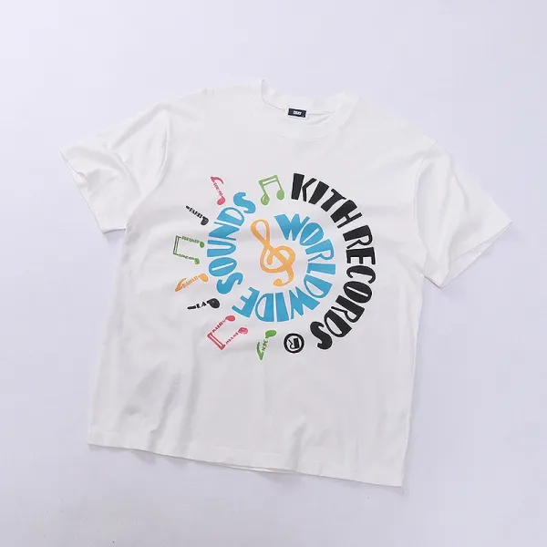 Kith Box Logo White T-Shirt - 15