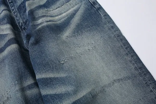 Carhartt Work In Progress Distressed Gray Denim Pants Jeans - 34