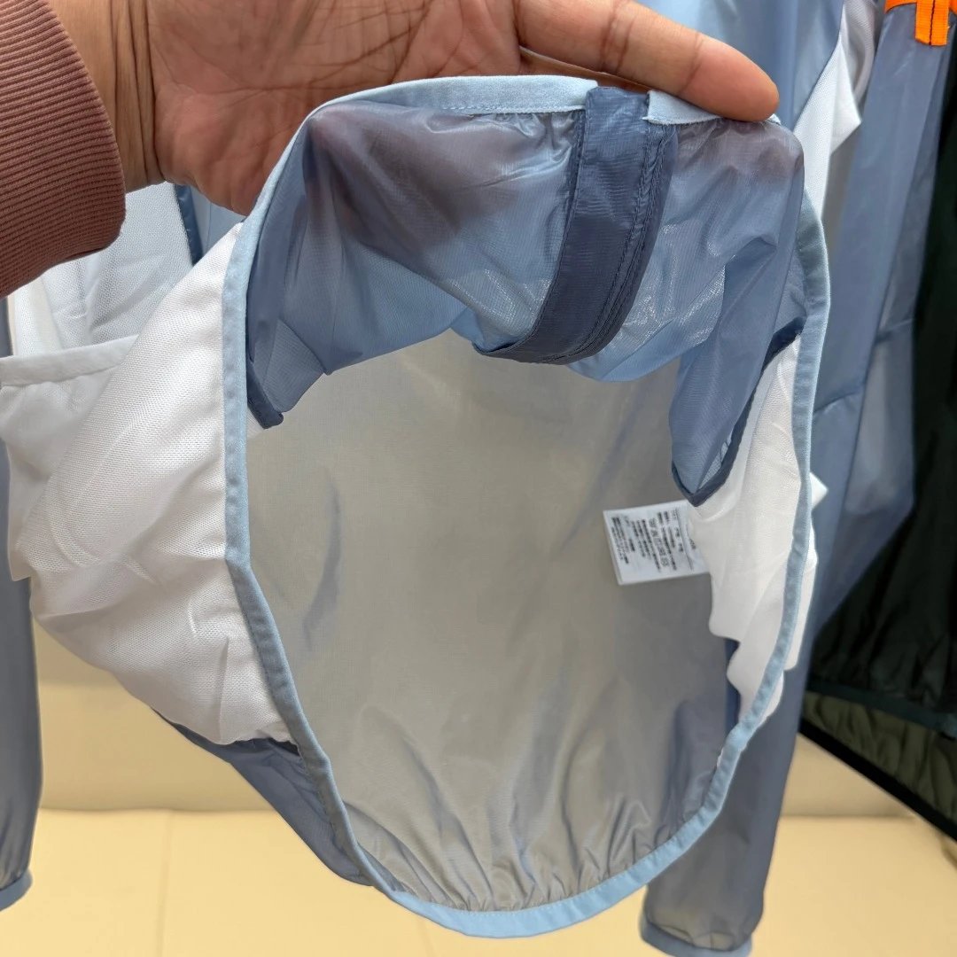 C.P. Company Goggle Jacket Transparent Blue Windbreaker Outerwear - 11