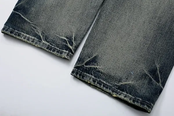 Yohji Yamamoto x Neighborhood Collection de Projets Communs Distressed Denim Jeans - 32