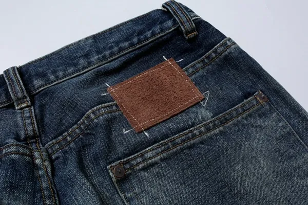 Design Paint-Splatter Washed Denim Jeans - 7