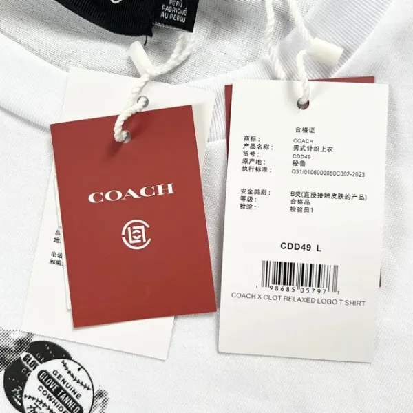 Coach Graphic Print T-Shirt Black - 26