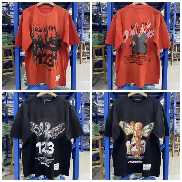 Design Rivington x Mplana M23 Orange Graphic T-Shirt T-Shirts - 4