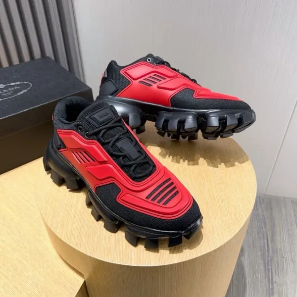 Prada Cloudbust Thunder Black and White Sneakers Chunky Sneakers - 21