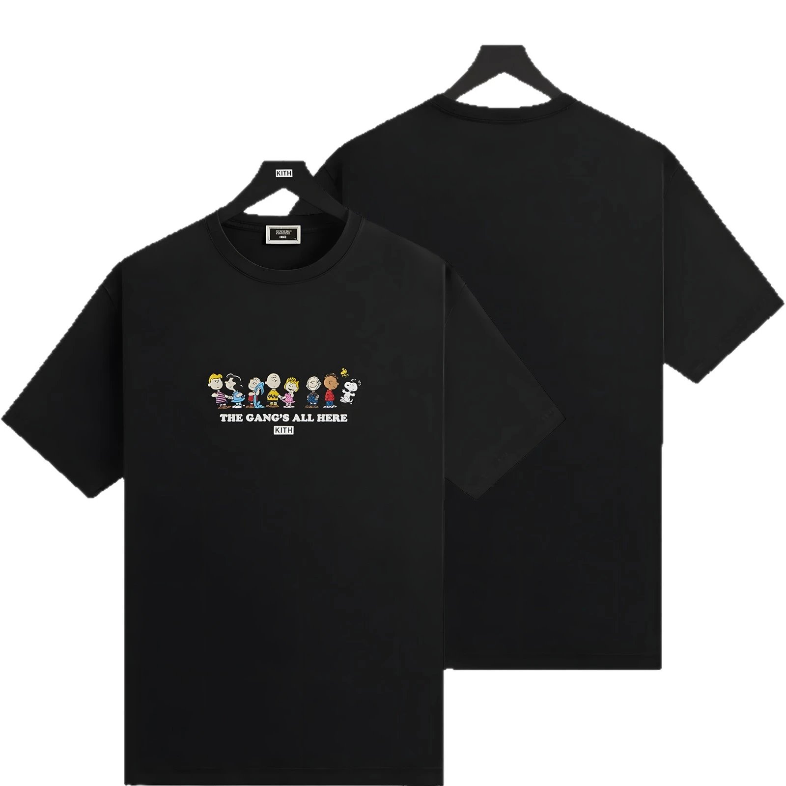 Kith Graphic Print Black White Casual T Shirts