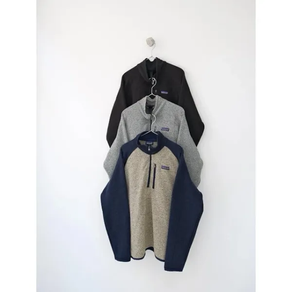 Patagonia Better Sweater Fleece 1 / 4-Zip Gray Outerwear - 20