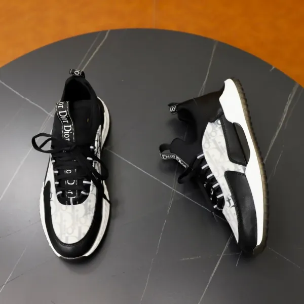 Dior B23 Oblique White Sneakers Chunky Sneakers - 8