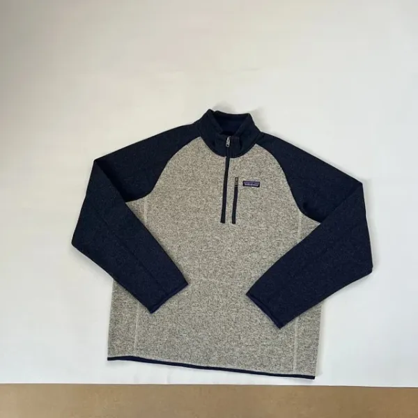Patagonia Better Sweater Fleece 1 / 4-Zip Gray Outerwear - 28