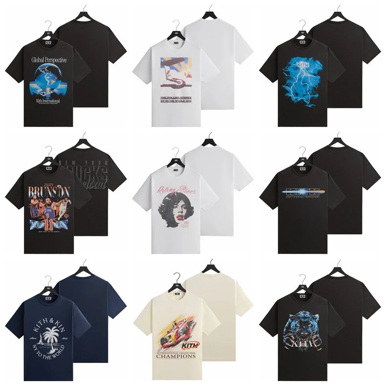 Kith x New York Knicks Jalen Brunson Graphic T-Shirt Black - 4