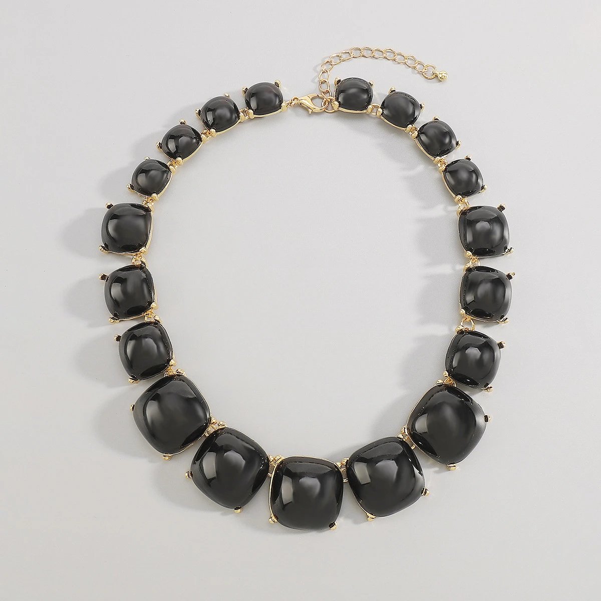 Design Statement Crystal Gradient Necklace Jewelry - 25
