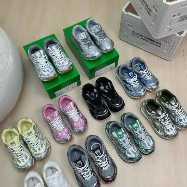 Asics Gel-Lyte III Neon Yellow Silver Mesh Sneakers Running Shoes - 7