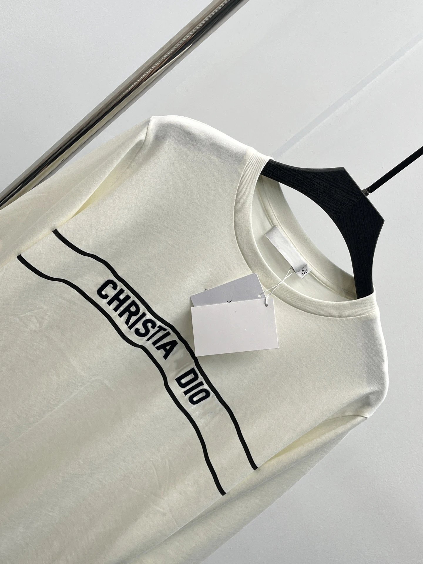 Dior Christia Dio Star Long-Sleeve T-Shirt White - 9