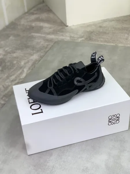 Loewe Puzzle Sneaker Black and White Sneakers - 3