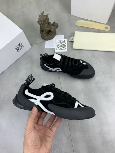 Loewe Puzzle Sneaker Black and White Sneakers - 12