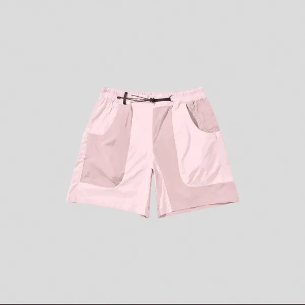 Design Patchwork Utility Shorts Mint Green - 6