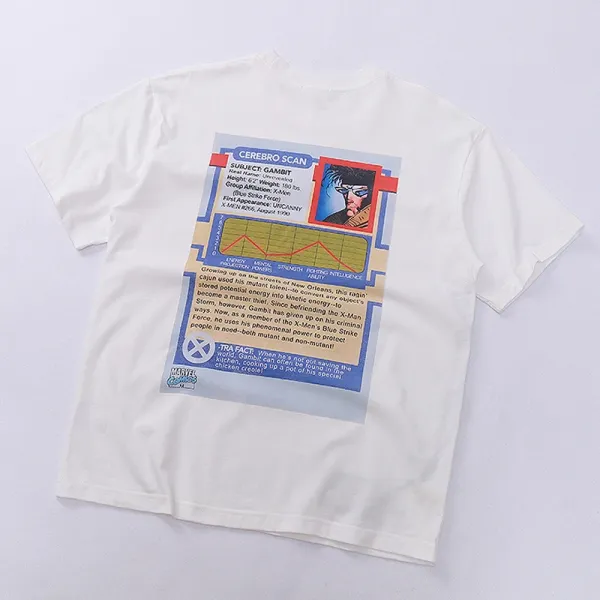 Kith x Marvel Gambit Super Heroes Graphic T-Shirt White - 23