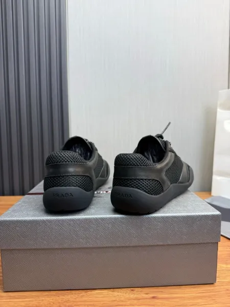 Prada Re-Nylon Mesh Sneakers Army Green - 11