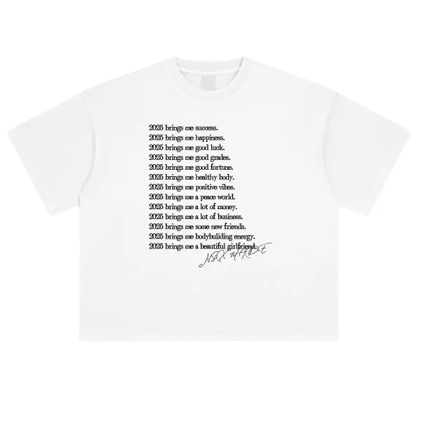 StockX 2025 Manifesto White T-Shirt - 1