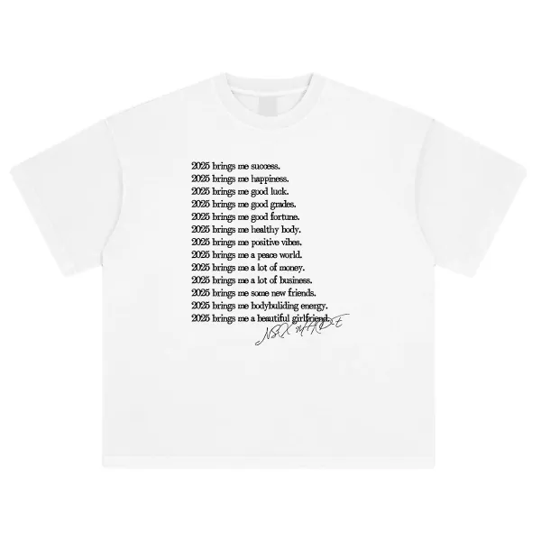 Design NSX x HART 2025 Manifesto White T-Shirt T-Shirts - 1