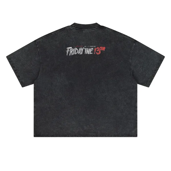 Design Friday the 13th Horror Graphic T-Shirt - 9