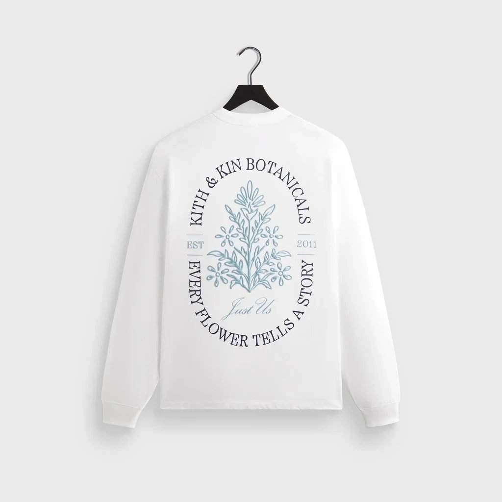 Kith x Disney Mickey Mouse Floral Embroidery White T-Shirt - 40