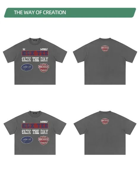 Design NSX Tee Vintage Graphic Gray Cropped T-Shirt T-Shirts - 10