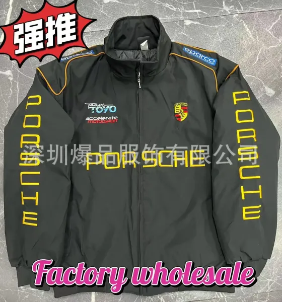 Design McLaren Mercedes-Benz F1 Team Inspired Racing Jacket Multicolor Outerwear - 32