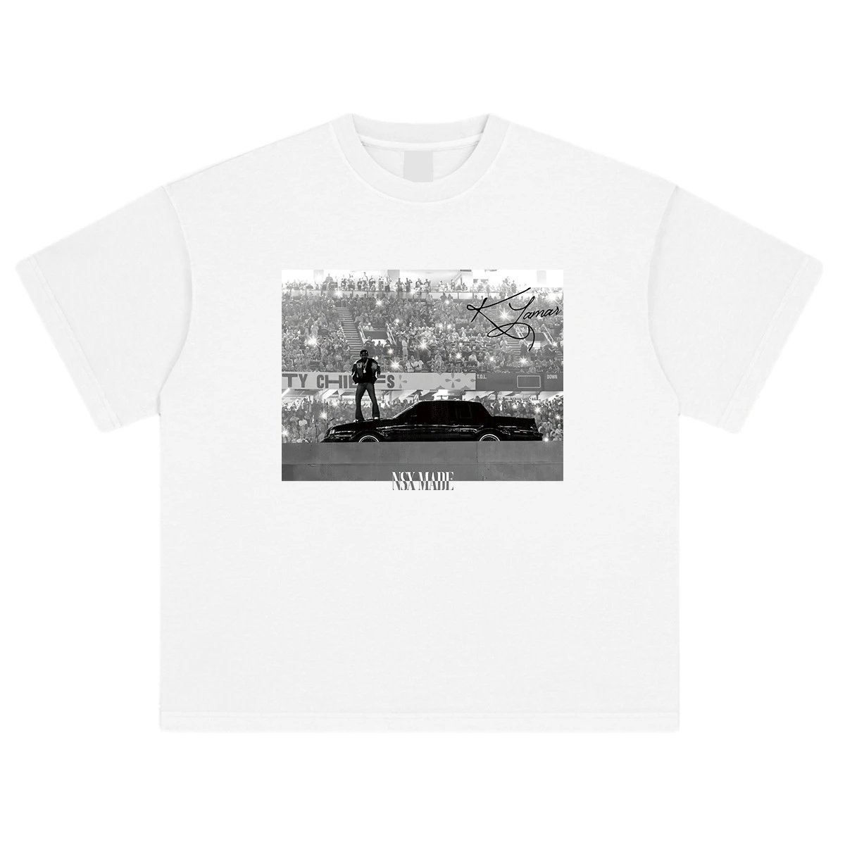 Kendrick Lamar They Not Like Us Black Graphic Streetwear T-Shirt