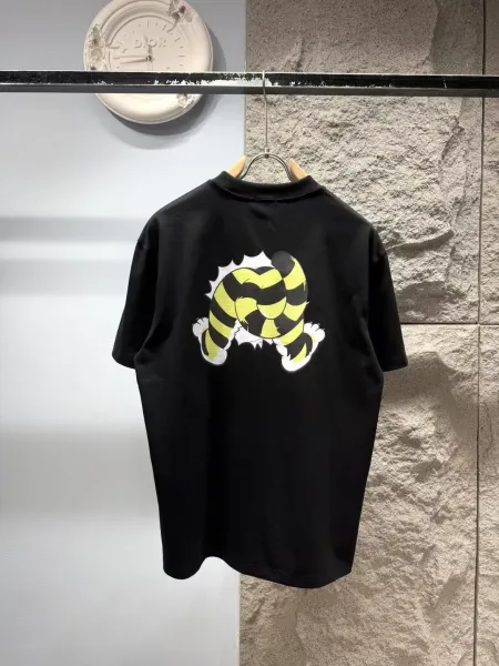 Dior x KAWS Tiger Print Red T-Shirt - 9