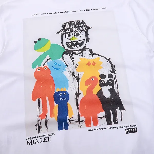 Kith x Marvel Gambit Super Heroes Graphic T-Shirt White - 20