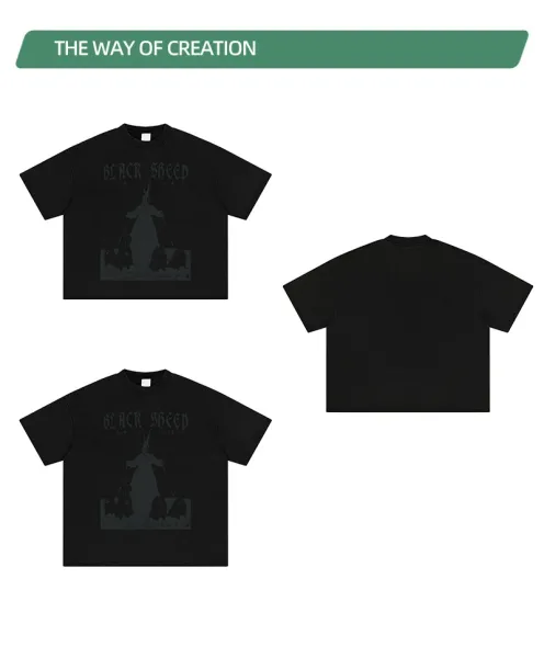Design NSX Band Black Sheep But I'm Nice T-Shirt White T-Shirts - 11