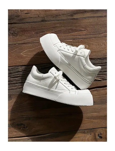 Design Chunky Platform Sneakers White - 15