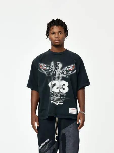 Design Rivington x Mplana M23 Orange Graphic T-Shirt T-Shirts - 12