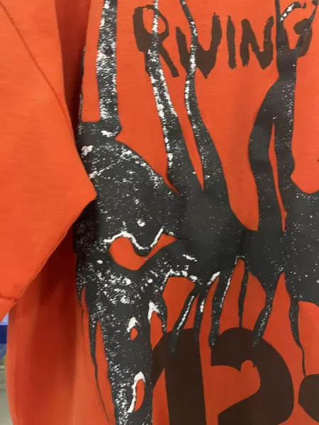 Design Rivington x Mplana M23 Orange Graphic T-Shirt T-Shirts - 25