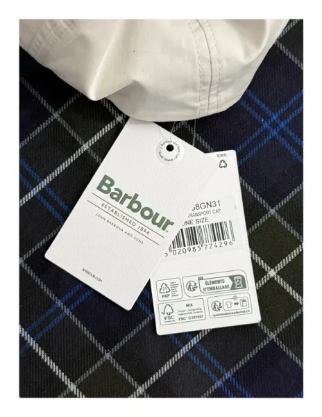 Burberry Barbour Corduroy Brim Baseball Cap Olive / Brown and Cream / Navy Hats - 17