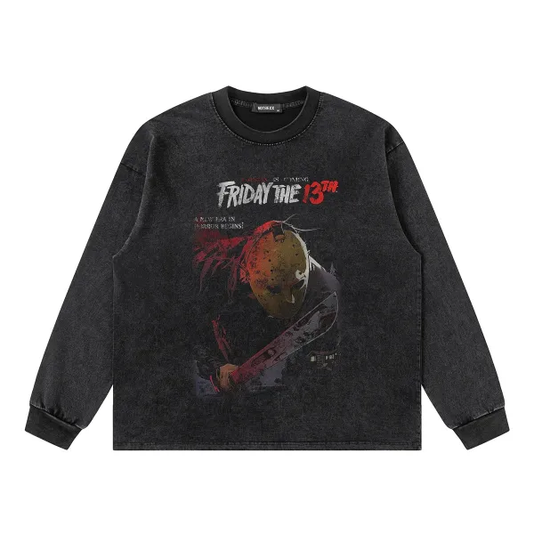 Design Friday the 13th Horror Graphic T-Shirt - 19