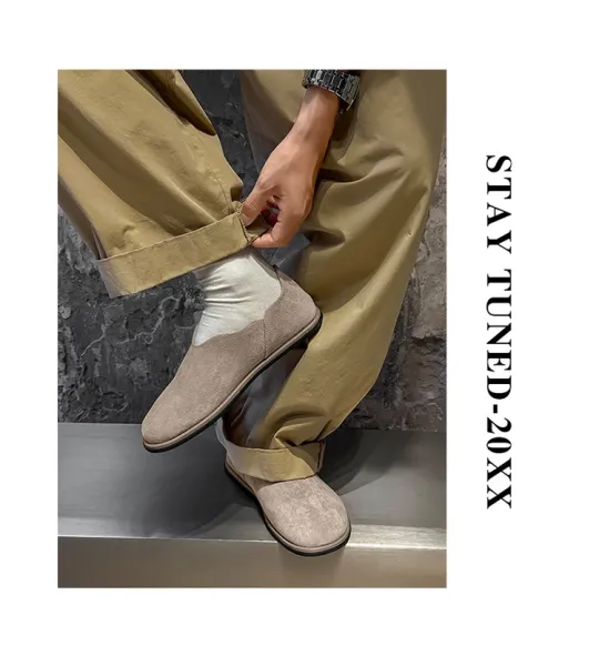 Design Slip-On Loafers White Textured Fabric Casual Shoes - 15