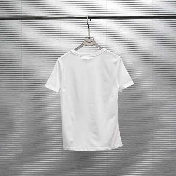 Design Grid Print Black T-Shirt - 4