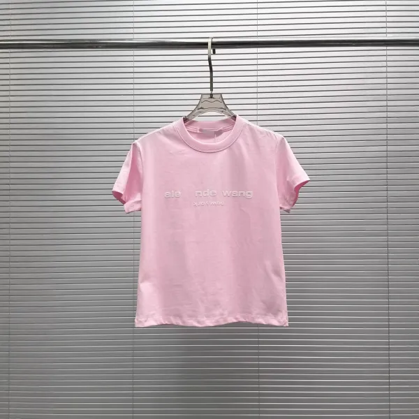 Alexander Wang Ale Nde Wang Pink T-Shirt - 1