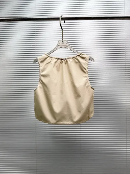 Design Drawstring Waist Skirt Beige Skirt - 7