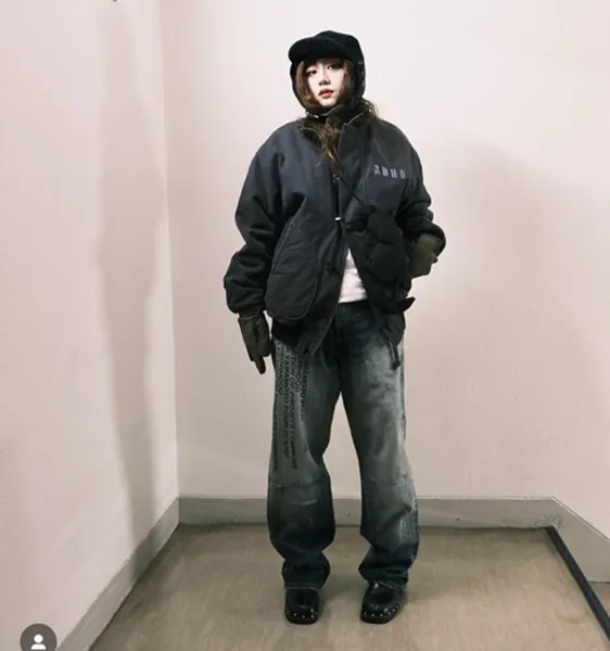 Yohji Yamamoto x Neighborhood Collection de Projets Communs Distressed Denim Jeans - 28