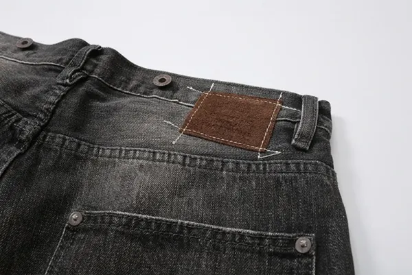 Yohji Yamamoto x Neighborhood Collection de Projets Communs Distressed Denim Jeans - 45