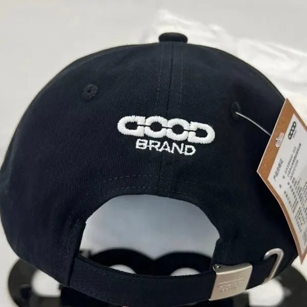 Good Brand Embroidered Floral Baseball Cap Brown - 22