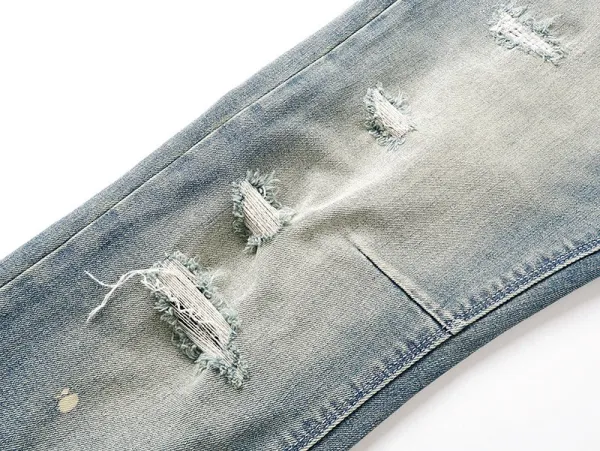 Design RTA Distressed Black Denim Jeans - 11