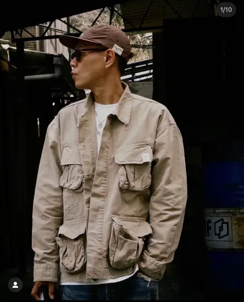 Carhartt Work In Progress M-65 Field Jacket Army Green Jacket Outerwear.jacket - 19