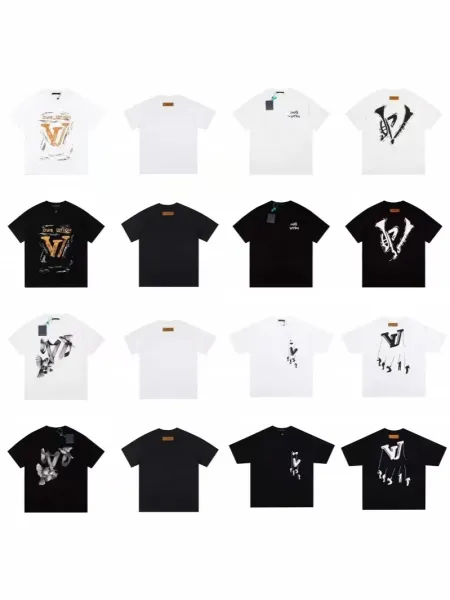 Louis Vuitton Monogram Pixelated LV T-Shirt Black - 4